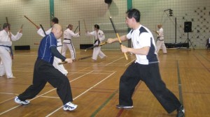Stick training 
